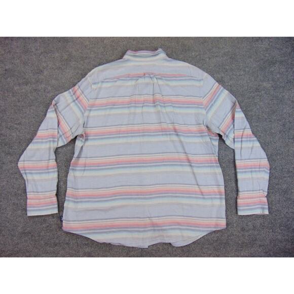 Vineyard Vines Slim Fit Crosby Shirt Mens XL Multicolor Stripe Cotton Linen - Picture 3 of 8